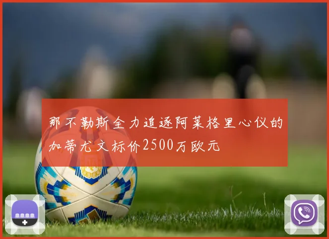 那不勒斯全力追逐阿莱格里心仪的加蒂尤文标价2500万欧元