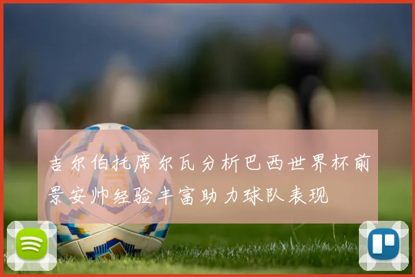 吉尔伯托席尔瓦分析巴西世界杯前景安帅经验丰富助力球队表现